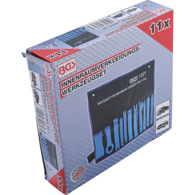 BGS Interieur bekledingsgereedschapset 11 delig