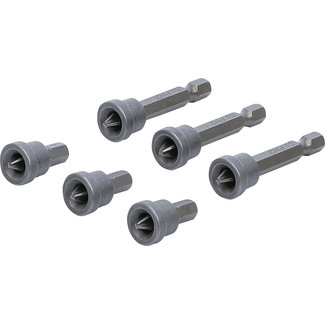 BGS Do it yourself Bitset met dieptestop voor gipslaten PH2, 6 delig