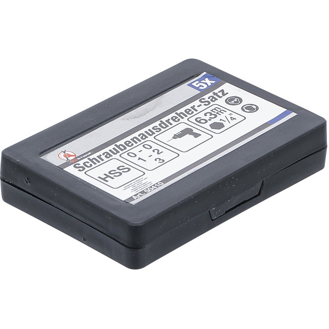 BGS Schroeven uitdraaiset - maat 0 t/m 3 -  5 delig