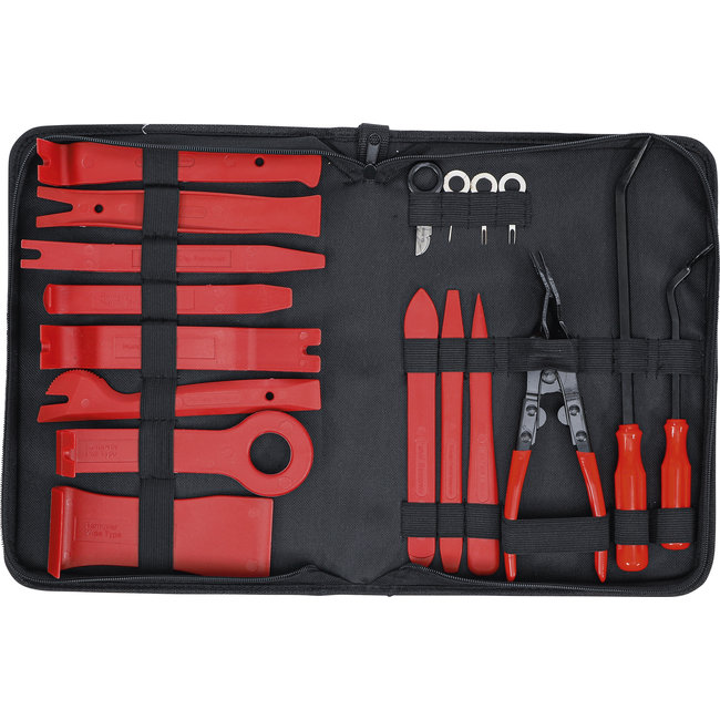 BGS Bekleding demontage- en sierlijstwigset 19 delig