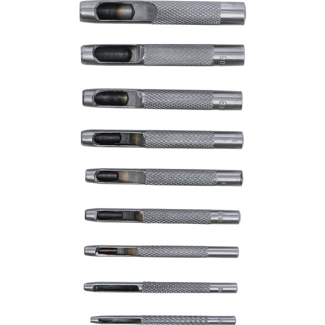 BGS Holpijpset 2,5 - 10 mm, 9 delig