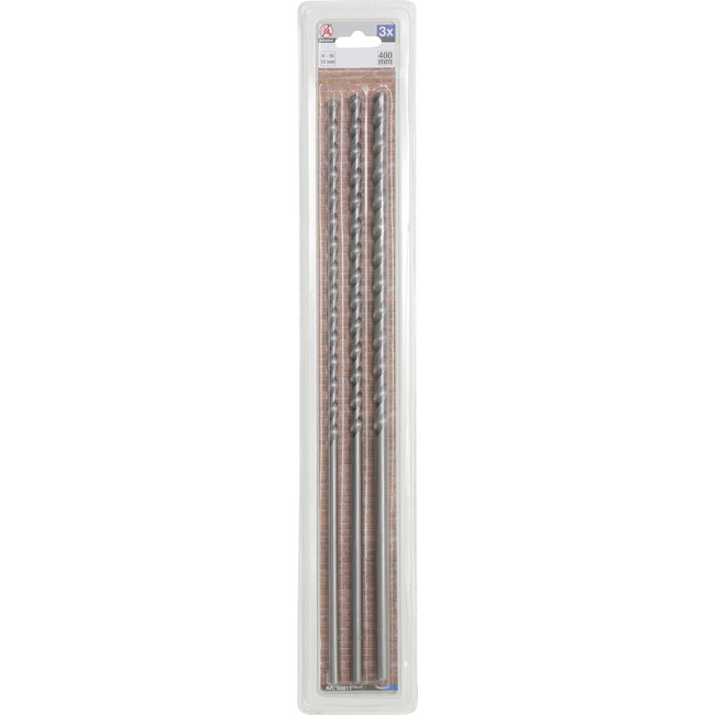 BGS HM Muurdoorbraakborenset 3-delig – 8, 10 & 12 mm – 400 mm