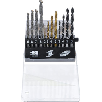 BGS Do it yourself Combi-borenset 2 - 8 mm, 12 delig