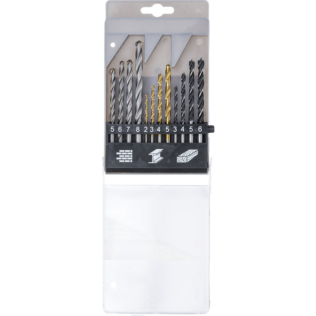 BGS Combi-borenset 2 - 8 mm, 12 delig