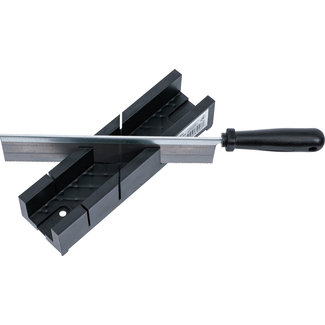 BGS Do it yourself Verstekbak kunststof 245 x 65 x 48 mm met fijne zaag