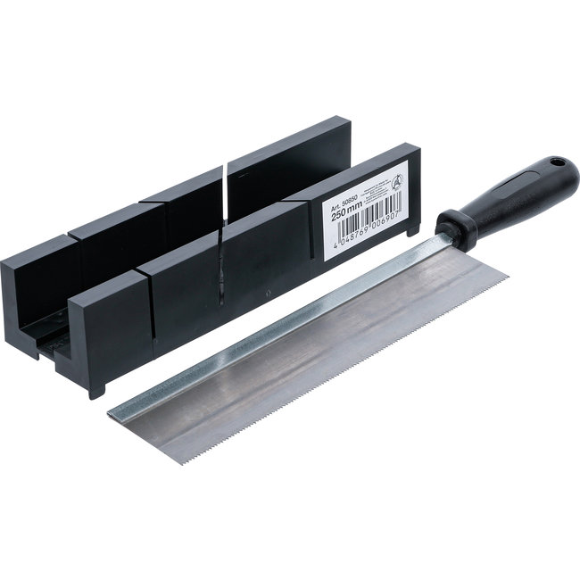 BGS Verstekbak kunststof 245 x 65 x 48 mm met fijne zaag