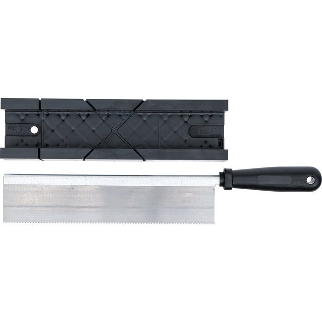 BGS Verstekbak kunststof 245 x 65 x 48 mm met fijne zaag