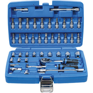 BGS technic Dopsleutelset imperial 1/4" 46 delig