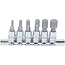 BGS Dopsleutelbitset 1/4" veeltand (voor XZN) M4 - M12, 6 delig