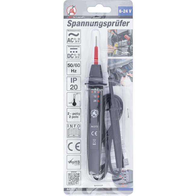 BGS Spanningstester 6 - 24 Volt