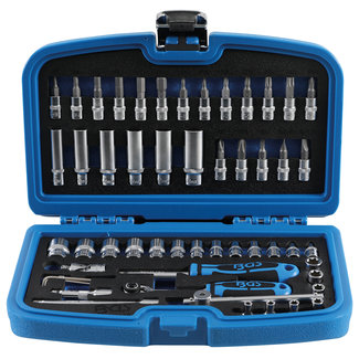 BGS technic Dopsleutelset 1/4" 53 delig