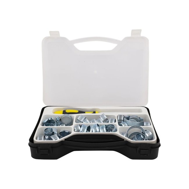 Topgear Slangklemmen assortiment 50 delig