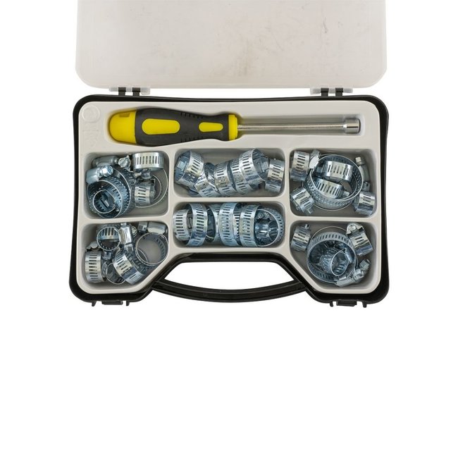 Topgear Slangklemmen assortiment 50 delig