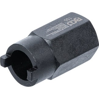BGS technic Veerpootdopsleutel voor VW, Audi, 22 mm aandrijving buitenzeskant