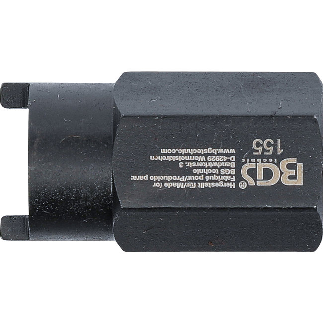 BGS Veerpootdopsleutel voor VW, Audi, 22 mm aandrijving buitenzeskant