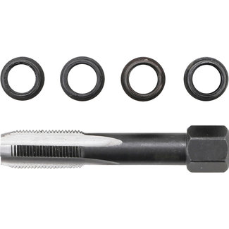 BGS technic Reparatieset voor vonk bougie schroefdraad M10 x 1,0 mm, 5 delig