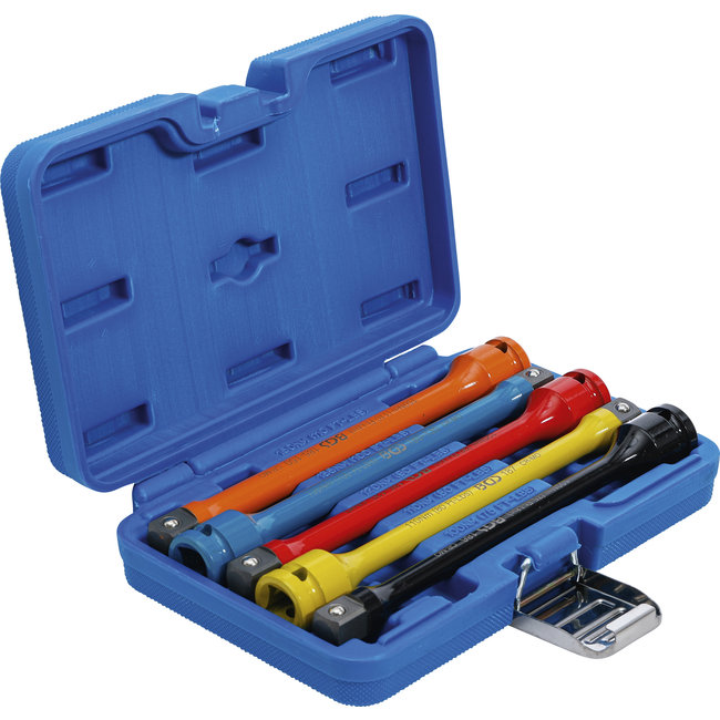 BGS Moment verlengstukset 1/2" 100 - 150 Nm, 5 delig