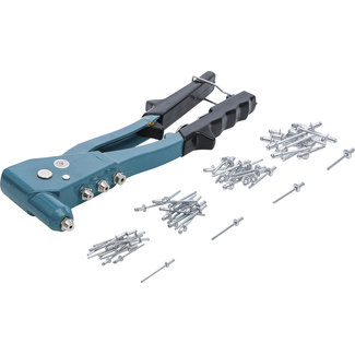 BGS Do it yourself Klinknageltang-set 2,4 - 3,2 - 4,0 - 4,8 mm, 250 mm