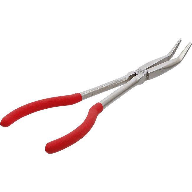 BGS Telefoontang extra lang 45° gebogen 280 mm