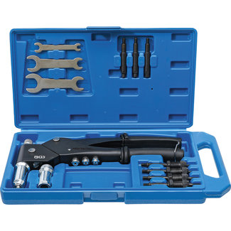 BGS technic Popnageltang-set voor standaard popnagels, popmoeren en klinkbouten