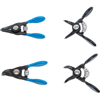 BGS technic Borgringtangset voor kleine borgringen 80 mm 4 delig