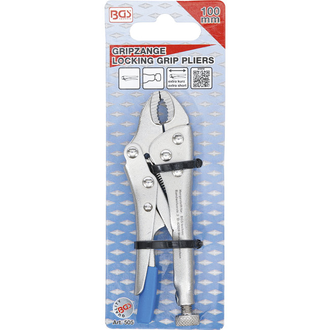 BGS Griptang extra kort 100 mm