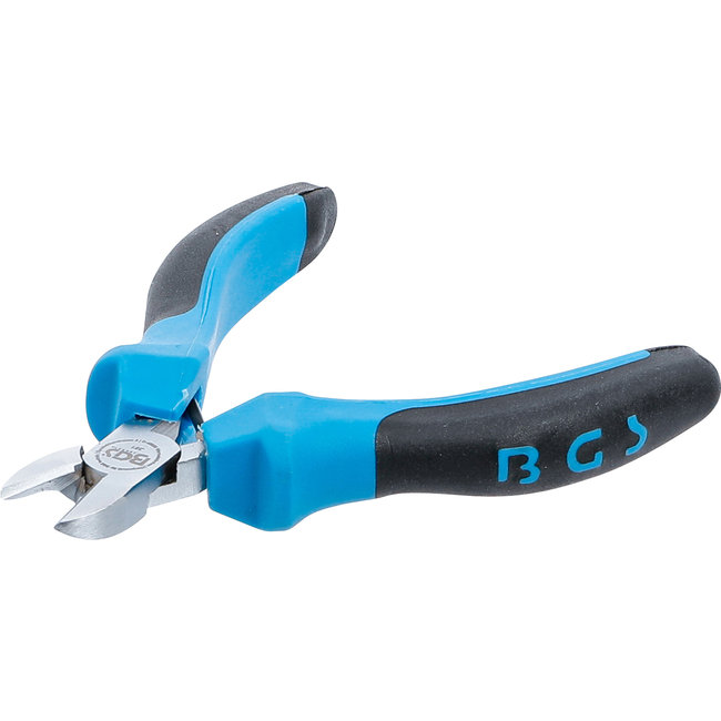 BGS Elektronica zijsnijtang met veer 115 mm