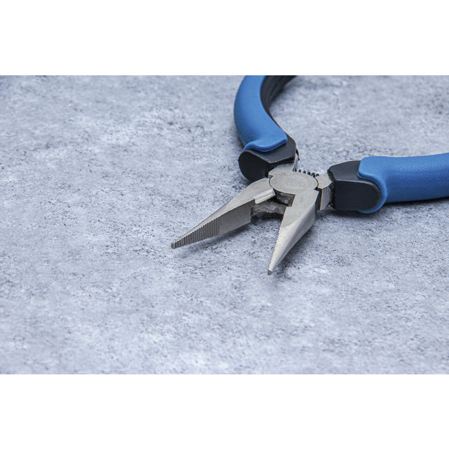 BGS Elektronica punttang recht met veer 130 mm