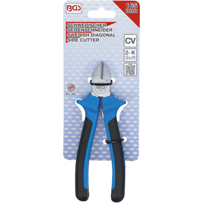 BGS Zweedse zijsnijtang 165 mm