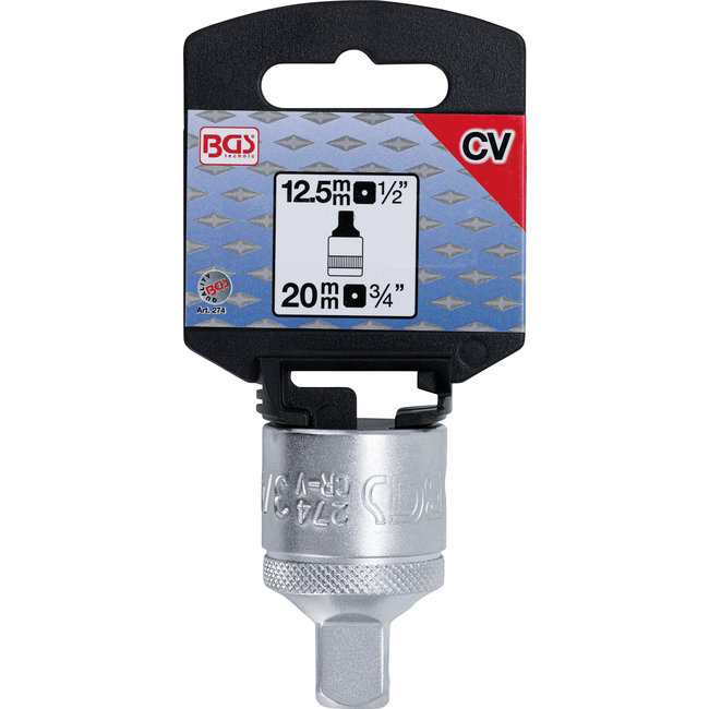 BGS Dopsleuteladapter 3/4" - 1/2"