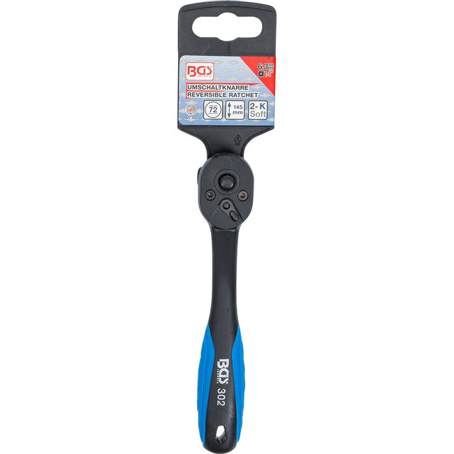 BGS Ratelsleutel, met kunststof mantel 1/4"
