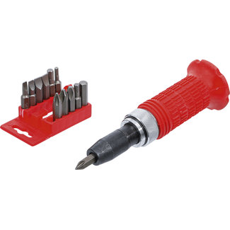 BGS Do it yourself Handslagschroevendraaier-set incl. bits 1/2"