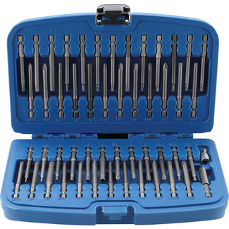 BGS technic Veiligheidsschroeven-bitset, lang 51 delig