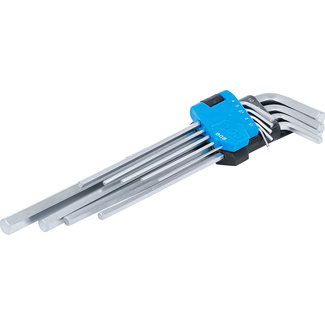 BGS technic Stiftsleutelset extra lang inbus 1,5 - 10 mm 9 delig
