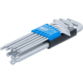 BGS technic Stiftsleutelset torx met kogelkop T10 - T50 mm 9 delig