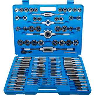 BGS technic Draadsnijtapset - metrisch en inch - 110 delig