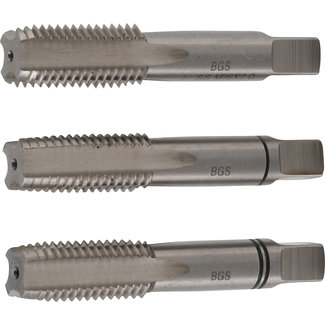 BGS technic Draadsnijtapset voor-, middel- en nasnijder M16 x 2,0 3 delig