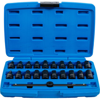 BGS technic Speciale cartersleutelset 3/8" 21 delig