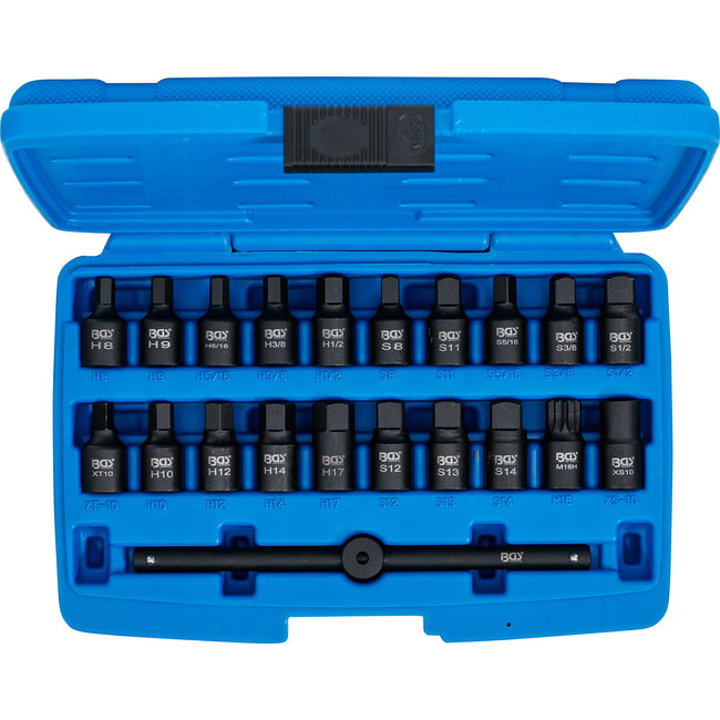 BGS Speciale cartersleutelset 3/8" 21 delig