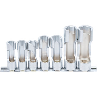 BGS technic Speciale doppenset met sleuf 3/8" 10 - 19 mm 7 delig
