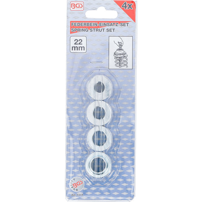 BGS Veerpoot dopsleutelset 4 delig