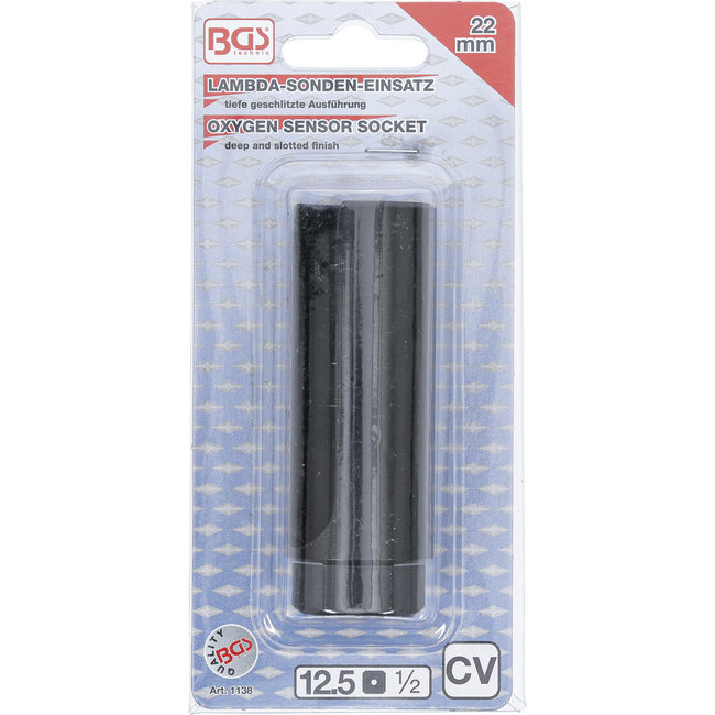 BGS Lambdasonde dopsleuteldop 1/2" 22 mm
