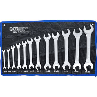 BGS technic Steeksleutelset 6x7 - 30x32 mm 12 delig