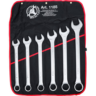 BGS Do it yourself Steekringsleutelset XXL 34 - 50 mm 6 delig