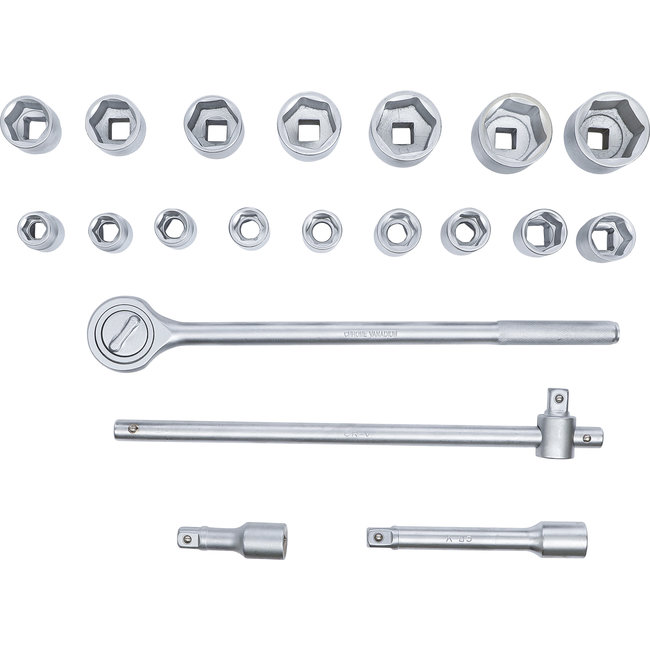BGS Dopsleutelset 3/4" 19 - 50 mm, 20 delig