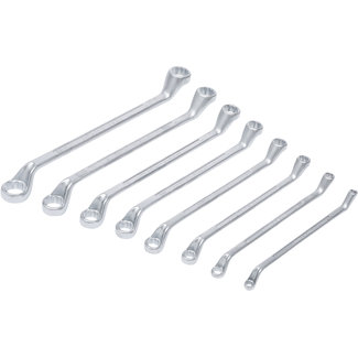 BGS technic Ringsleutelset verdiept 6 x 7 - 20 x 22 mm 8 delig