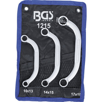 BGS technic Startersleutelset 10x13 - 17x19 mm 3 delig