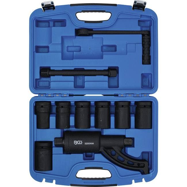 BGS Krachtvermeerderaarset 1" 10 delig