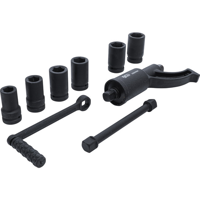 BGS Krachtvermeerderaarset 1" 10 delig