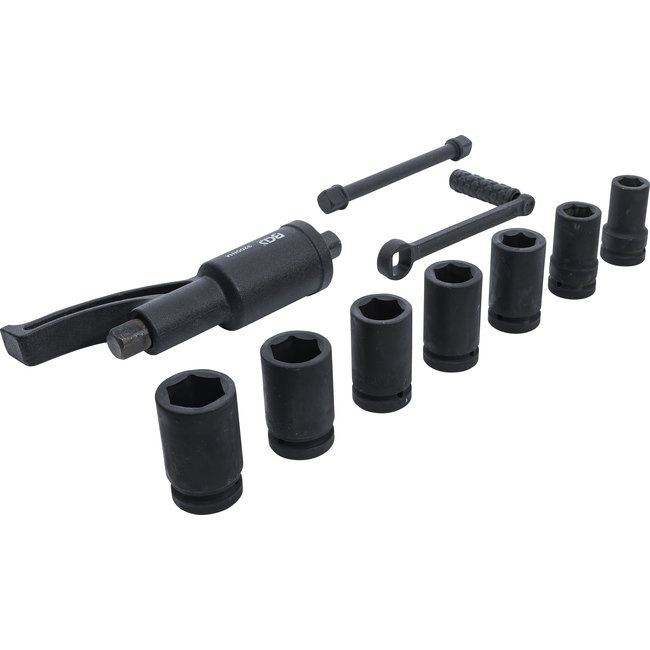 BGS Krachtvermeerderaarset 1" 10 delig